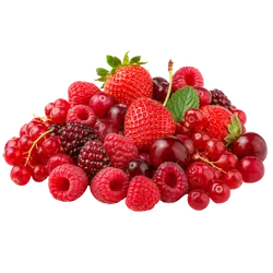 Rote Früchte